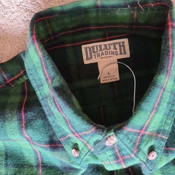 Duluth Trading Co flannel - Picture 2 of 2